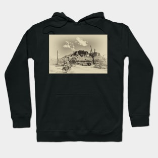 Superstition Mountain Old Time Version Hoodie